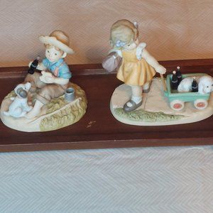 1998 Enesco Coca Cola Figurines
